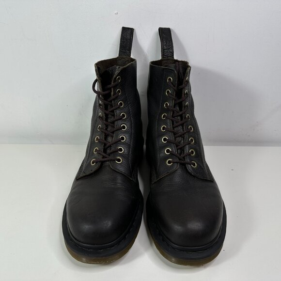 Dr. Martens Pebbles Leather Lace Up Boots Dark Brown Men's Size 11 - Picture 7 of 16